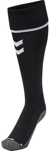 hummel Unisex Hmlcore Football Sock, BLACK/WHITE, 39-42 EU