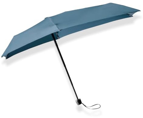 senz ° micro foldable storm umbrella elemental blue