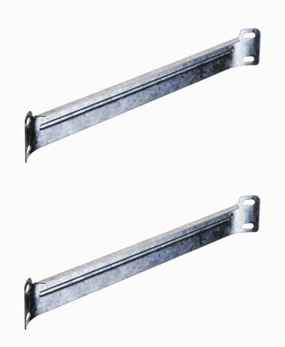 cyclingcolors 2x Eckstreben Verbinder bett 387mm stahl Eckversteifung Eckwinkel Hosenträger Möbelverbindung