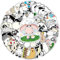 Sheep Schafe Aufkleber Sticker Set Kinder Teenager 50 Stück Tiere Wasserfeste Vinyl Decals Laptop Skateboard Koffer Helm Auto Fahrrad Handy Motorrad Fahrrad Scrapbook Mitgebsel Tagebuch Tassen