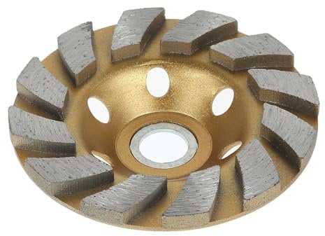 ZHLWei Disco for smerigliatrice angolare con disco diamantato for mola diamantata da 4 pollici for impieghi gravosi Turbo Row Disco diamantato for cemento, granito, marmo