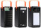 Jiqoe 35-Slot 18650 Battery Power Bank Housing Case Only(no Battery) With LED Flashlight Function For Outdoor Adventures 35 Slot Battery Case