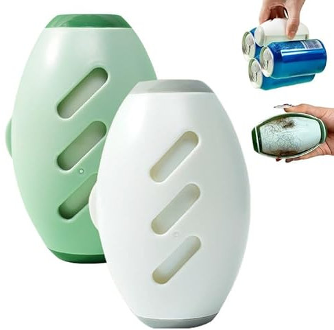 Fusselrolle Wiederverwendbar, Fusselrolle Abwaschbar, Tierhaarentferner Fusselrolle, Tragbarer Waschbare Klebrige Gel Fusselrolle Ball für Haustier Haar, für Kleidung, Reisen, Haus (2pcs)