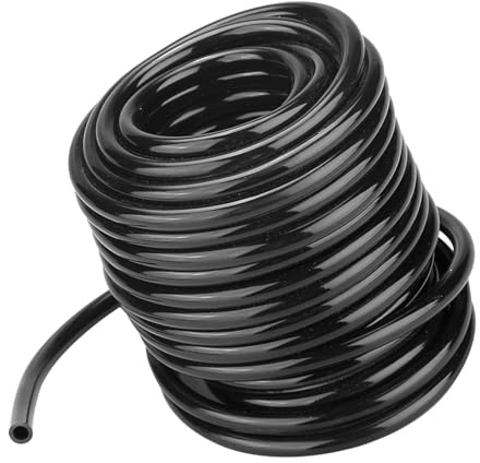 Wasser Bewässerungsschlauch, Tropfbewässerung Supply Tubing, PVC Plastic Heavy Duty Flexible Industrial Farming Lawn Garden Drip Watering Parts für Gemüse Obst Beete Sträucher (32.8FT)