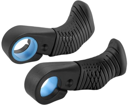 perfk 2 stück Mountainbike Inner Bar Ends Anti Slip Passt 22,2mm Lenker für Rennräder Zubehör Professionelle Ergonomische