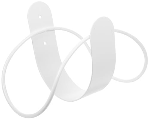 Levemolo Gancio Porta Tubo da Giardino in Acciaio Resistente Supporto per Stoccaggio Acqua Stabile Mensola Organizer per Tubo Flessibile per Giardino Garage e Scantinato