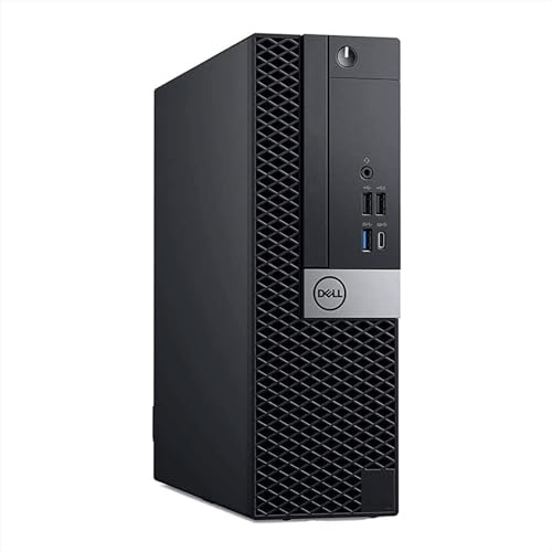 Dell Optiplex 7050 SFF Desktop-PC Intel Core i7 6th, RAM 16 GB, SSD 256 GB, WiFi USB, DisplayPort, Windows 11 Pro + Libre Office (Generalüberholt)