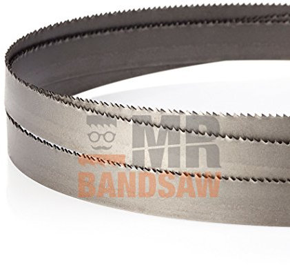 Dakin-Flathers 64.5 (1638mm) x 0.5 x 0.025 x 10/14tpi M42 Carbon Steel Bandsaw Blade for Wood, Plastic, Metal