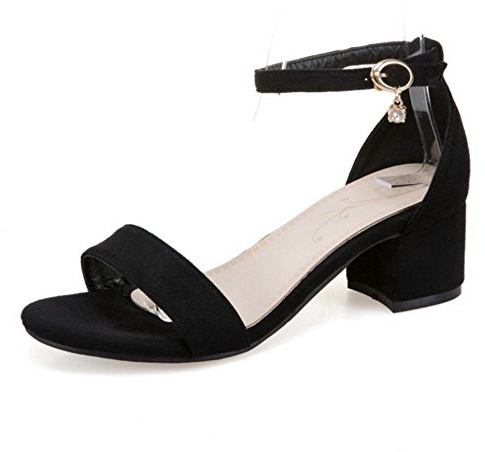 Smilice Sandali da donna accoglienti con tacco a blocco aperto scarpe estive