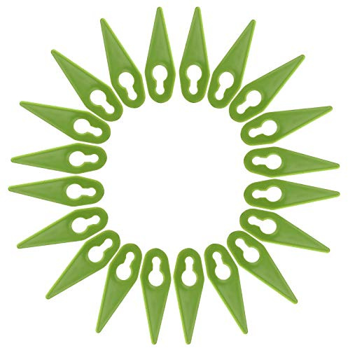 Spares2go Plastic Blades for Gtech ST01 ST02 ST04 ST05 ST20 Grass Trimmer Strimmer (Pack of 20)