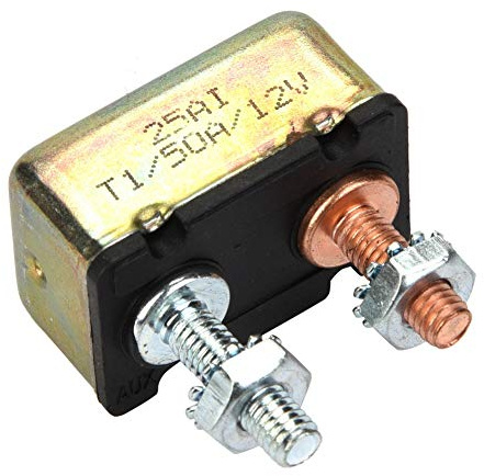 Interruttore Automatico di Reset 10-50A 12V 24V Auto Batteria per Caricabatterie Camion Elettrico Car Buses Engine (50A)