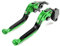 ZHUOWU Einstellbar Motorrad Kupplung und Bremshebel CNC Klappbar Ausziehbar Für Z900 Ninja 650R ER6-F Z650 Vulcan/S 650cc