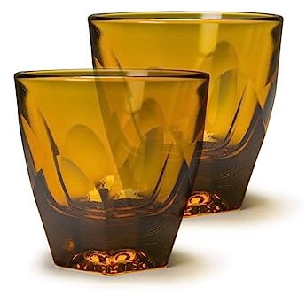 notNeutral Vero Glass Cappuccino, 6 oz., Amber 2-pack