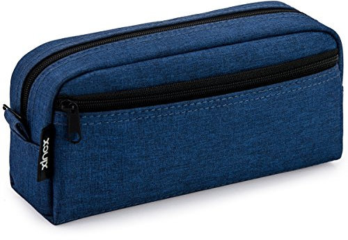 Pencil Case Große Kapazität Federmäppchen 2 Fach Federmappe Mäppchen Mädchen Federtasche Jungen Stiftetasche Bleistift Beutel Erwachsene Schulmäppchen Unisex für Schulsachen Organizer Büro & Schule