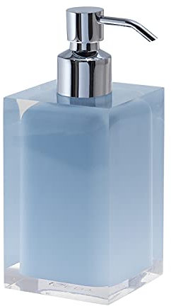 Gedy Auckland Dosasapone Bagno, Blu (Celeste), 16.2 x 7 x 7 cm