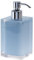 Gedy Auckland Dosasapone Bagno, Blu (Celeste), 16.2 x 7 x 7 cm