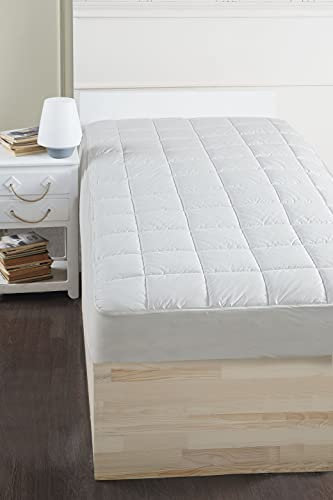 ABAKUHAUS Matratzenauflage mit Silikonfüllung Abnehmbare Auflage für Matratzenschoner Gesteppte, angepasste äußere Abdeckung Komfort Ganzkörperunterstützung, 2 cm Höhe, 90 x 200 cm