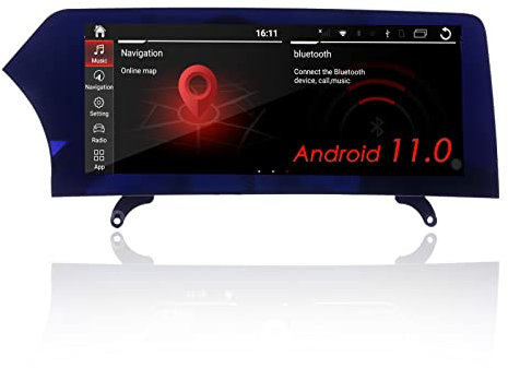 MOOKAKA Android 11 Autoradio 2 DIN GPS-Navigation für BMW X3(F25) X4 (F26) 2011-2016 Multimedia-Player Stereo 30,5 cm (12,3 Zoll) Hauptgerät mit Carplay DSP WiFi (4+64 GB, CIC)