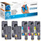 LOSMANN E525W kompatible Toner als Ersatz für Dell E525 E525w 593-BBLN 593-BBLZ 593-BBLV 593-BBLL (5er-Pack, 2 Schwarz, 1 Cyan, 1 Magenta, 1 Gelb)