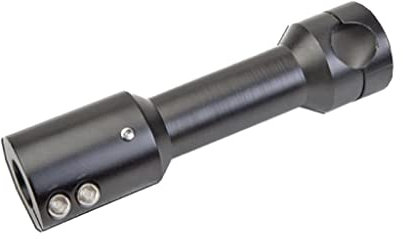 Downhill Lenker Adapter Matt Schwarz – Passend für Yamaha Aerox, MBK Nitro 50 | 22mm Lenkeraufnahme