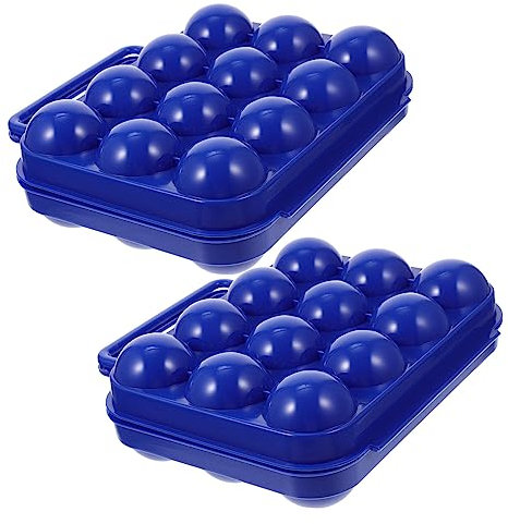 Angoily Organizer für Camping & Outdoor 2 Stück Kunststoffträger Aufbewahrungsboxen für Den Kühlschrank Perfekt Als Aufbewahrungshalter