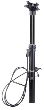 Hydraulisch Sattelstütze, 27,2 x 440 mm Remote Dropper Fahrradsattelstütze, Höhenverstellbares Hydraulisches Sattelrohr für Mountainbike