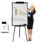 Stativ Whiteboard 90cm x 60cm Trocken abwischbare Staffelei Höhenverstellbar Whiteboard Magnetisch Stehend Flipchart Staffele für Büro Klassenzimmer und Zuhause
