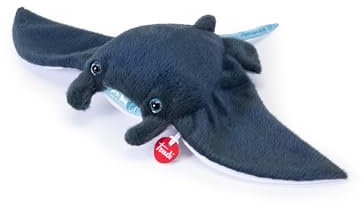 Trudi Manta Plüsch-Meeresgeschenke, Unterwassertiere und Strand | 15x25x7cm Größe S | Sealife Depth | Modell 26573