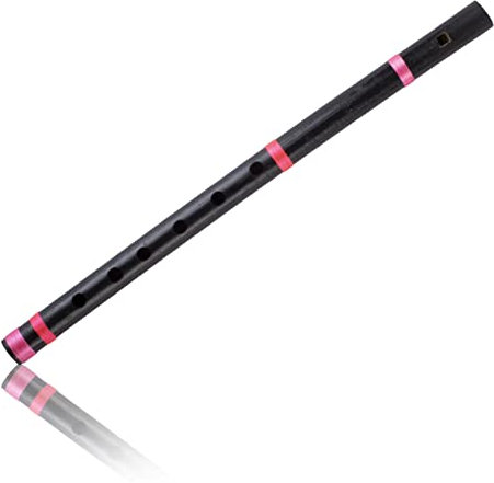 Birthday Gift Ideas Authentic Indian Wooden Bamboo Flute in Fipple Woodwind Musical Instrument Recorder Traditional Bansuri Hand Crafted Novelty Gifts Men Women Kids