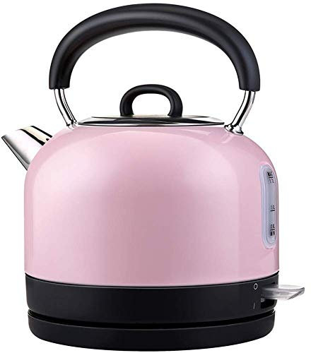 YSACJFD Kettles,Electric Water Kettle, Jug Stainless Steel Kettle 1.7 litres, Fast Boil & Easy to Clean, 1850W Fast/Pink