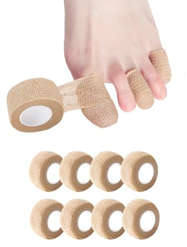 Fizzest Broken Big Toe Little Toenail Protectors Women Men，Runners Big Toe Caps Covers Bandage，Toe Guards for Feet Sleeve，Toe Cushions for Pain Relief，Ingrown Toenail Treatment，Corn Removers for Toes