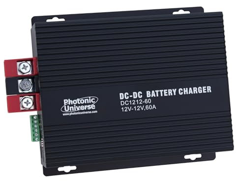60A 12V DC to 12V DC advanced automatic multi-stage battery-to-battery charger for Lead Acid and Lithium batteries