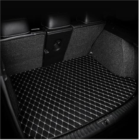 DZSLLOOI Alfombrilla Maletero Esteras Maletero Traseras para Seat para Cupra para Ateca Kh7 2016~2023 5 Asientos Impermeables Bandeja Carga Alfombra Funda Protector(B-Beige,1 uds)