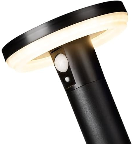 4lite Antheia Solar Outdoor Decorative Wall Light (Anthracite) 270lm Motion Sensored LED IP54 Rated Exterior Wall Lamp - 4L2/6013-4Yr Guarantee
