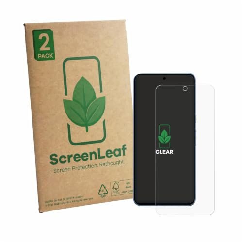 ScreenLeaf Schutzfolie für Google Pixel 8 Pro | 2 Stück Transparenter Displayschutz Made in Germany Klare Displayschutz-Folie Kratzfest
