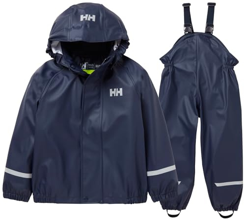 Helly Hansen Unisex K Bergen 2.0 Pu Rainset Kids Jacket