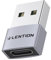 LENTION USB to USB C Adapter 1 Pack, USB-C to USB Adaptor, Type C Female to A Male Converter, Compatible with MacBook (CB-H1, GRY)
