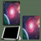 Custodia per iPad Air 13 Pollici M2 (2024), Ultra Sottile Leggero Smart Tri-fold Supporto Conchiglia Intelligente Cover con Auto Svegliati/Sonno Galassia A Spirale Universo Cielo Stellato