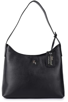 Ashwood Women’s Genuine Leather Hobo Bag – Stylish Slouchy Shoulder Handbag with Gold Hardware, Spacious Everyday Tote for Office, Travel, Shopping & Casual Wear: 64203