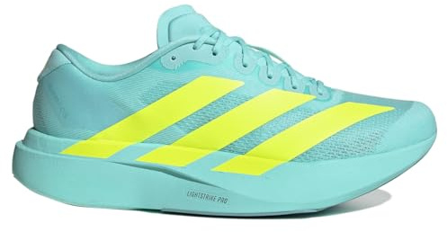 adidas Adizero EVO SL Shoes Mens Road Running Flash Aqua 11 UK