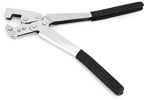 BRRNOO Trockenbau -Werkzeuge, Stollenkrimperzange, Gipswerkzeug Metall Punch Tool Griff Stente Crimper Gipsbrett Trockenbaugeräte für Heimische Fixierkiele (Typ 2)