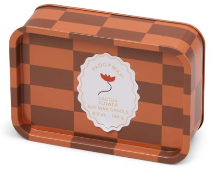Paddywax A Dopo Cactus Flower Scented Candle | 184g | Reusable Tin | Reusable Metal Tin