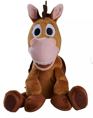 Disney Simba, peluche ufficiale Toy Story 5, Bullseye, 25 cm, per bambini, regalo di compleanno o Natale