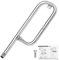 GFTIME 43,8CM 60040 Tube de Brûleur Accessoire pour Weber Q100 Series, Q100 Q120, Q1000 Q1200 Grill Modèle 50060001 51010001 51060001 LP, Partie 69957, Acier Inoxydable Brûleur de Tube Gaz