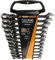 GearWrench 9901DBE 12 Point Flex Head Ratcheting Combination Metric Wrench/Spanner, Black, 8 - 19 mm, Set of 12 Piece
