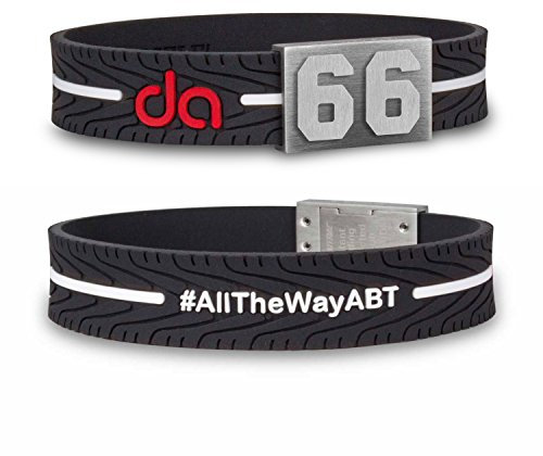BRAYCE® Daniel ABT Armband mit Deiner Startnummer Nummer 1-99 I für Fans vom Deutschen Formel E Fahrer #AllTheWayAbt personalisiert & handgemacht