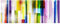 Bilderwelten Top 10 Glasbilder Wandbild Foto Kunstdruck 50 x 125 cm, Rainbow Cubes