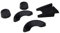 Acclaim Umpire Solid Rubber Bowling Measuring Wedges 2 Round 2.8 cm 2 Semi Circle 6cm Plus 6.5 cm x 2 cm x 4 cm Multi Angle Rubber