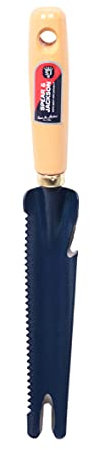 Spear & Jackson 50048 Couteau DESHERBEUR DENTELE ET AFFUTE Manche Bois A Dents ET Embouts, Vert, 32,3 CM