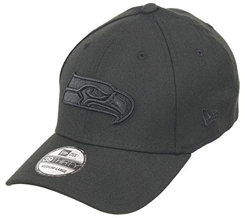 New Era NFL Cap 39Thirty American Football Basecap Kappe Teamlogo Sommer schwarz